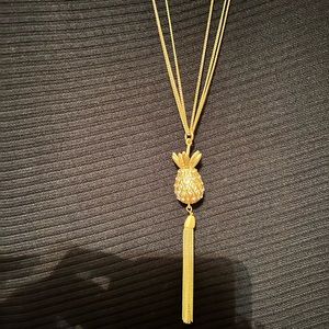 Lilly Pulitzer - Gold Pineapple Necklace